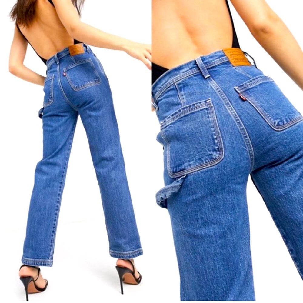 Levi’s Ribcage Straight Ankle High Rise Jeans 24